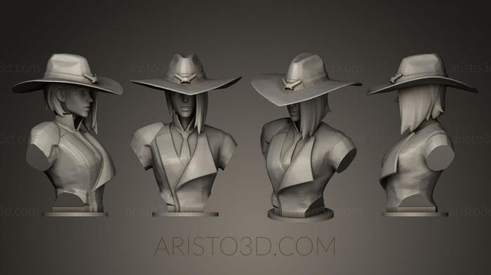 Busts of heroes and monsters (BUSTH_0026) 3D model for CNC machine